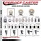 Service Caster 3'' Nylon Swivel 1-7/8'' Expanding Stem Caster with Brake SCC-EX20S314-NYS-PLB-178 - alternate 3